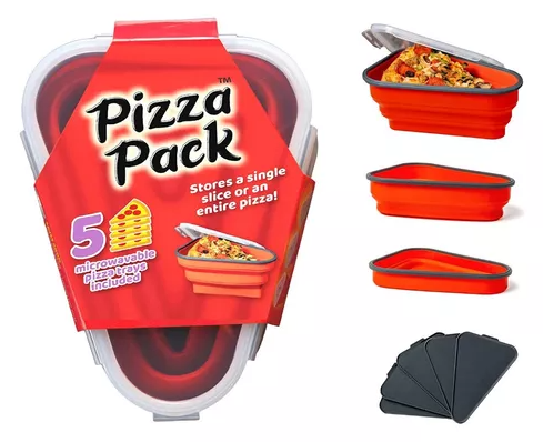 Contenedor Plegable Reutilizable para Pizza